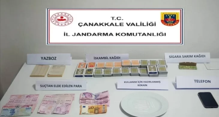 Çanakkale’de uyuşturucu operasyonu: 15 operasyonda 2 tutuklama