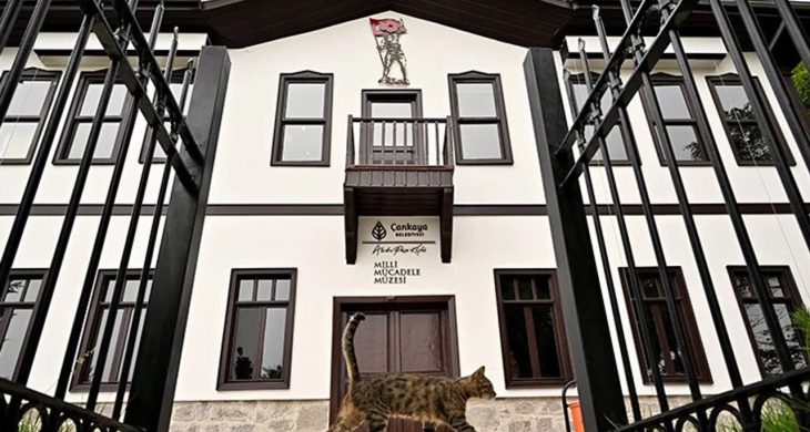 Çankaya Abidin Paşa Köşkü ‘Milli Mücadele Müzesi’ artık ücretsiz ziyaret edilebilecek