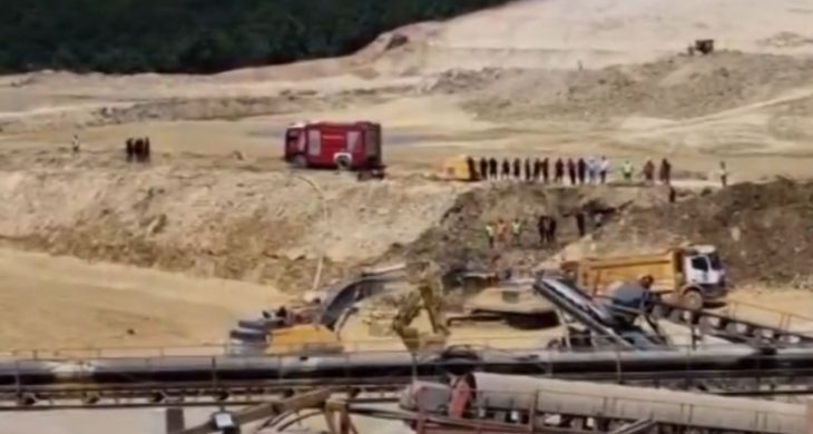 Çatalca’da kum ocağında kaza: Operatör için çalışmalar sürüyor