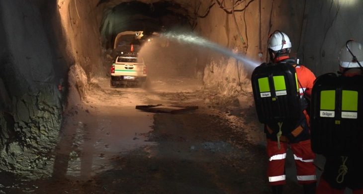 Çayeli Bakır’da madencilikte acil durum tatbikatı gerçekleştirildi