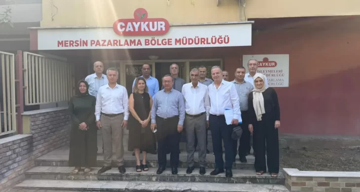 Çaykur Genel Müdürü Yusuf Ziya Alim’den Mersin bölgesine ziyaret