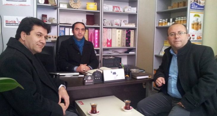 Cemiyet Başkanı Acar’dan Gazetemize ziyaret