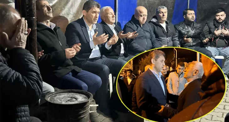 Çetin’den acılı aileye taziye ziyareti