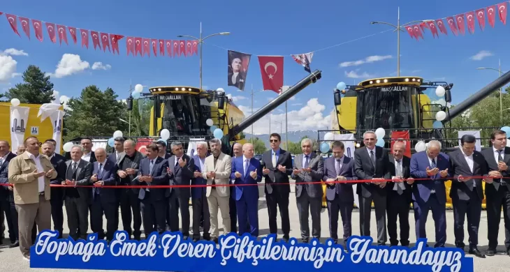 “Çiftçinin emeğine güç katan yatırım: 6. Etap Tarım Makineleri Parkı açıldı”.
