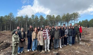 Kırşehir’den gelen gençler Çine’de umut yeşertti