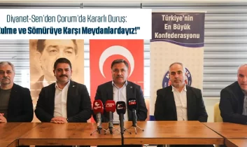 Çorum, 1 Mayıs’ta Türkiye’nin emek ve adalet meydanı olacak