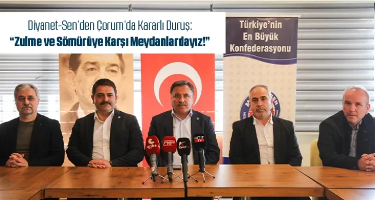 Çorum, 1 Mayıs’ta Türkiye’nin emek ve adalet meydanı olacak