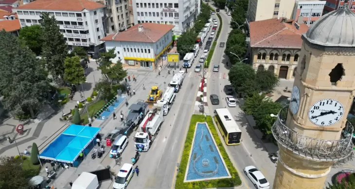 Çorum Belediyesi filosunu güçlendirdi!