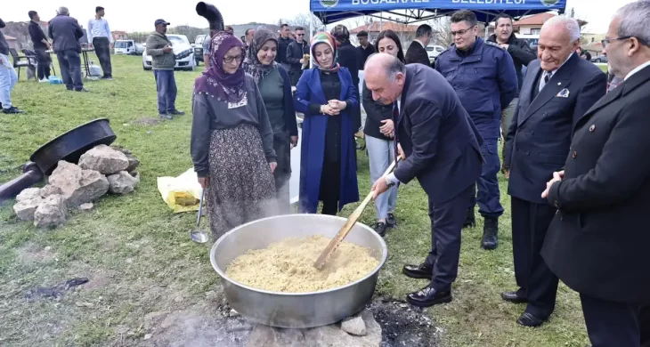 Çorum – Boğazkale’de geleneksel “Çiğdem Aşı” şenliği