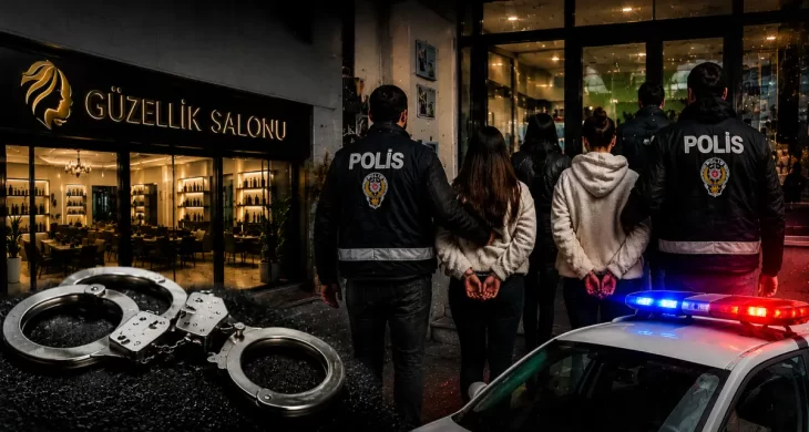 Çorum’da düzenlenen güzellik merkezi operasyonunda 4 kişi tutuklandı