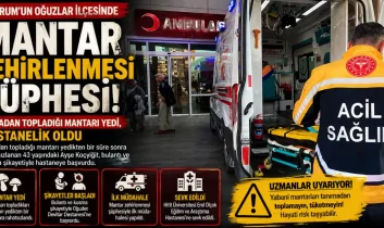 Çorum’da mantar zehirlenmesinde 43 yaşındaki kadın hastaneye kaldırıldı!