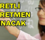 Ücretli öğretmen alınacaktır