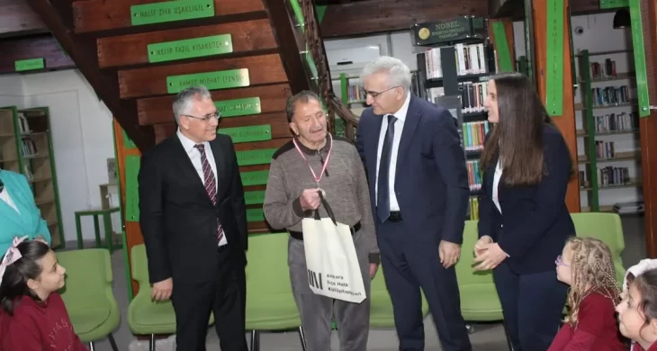 Çubuk’ta Kitap Dostları Ödüllendirildi: “Kitap İyileştirir”