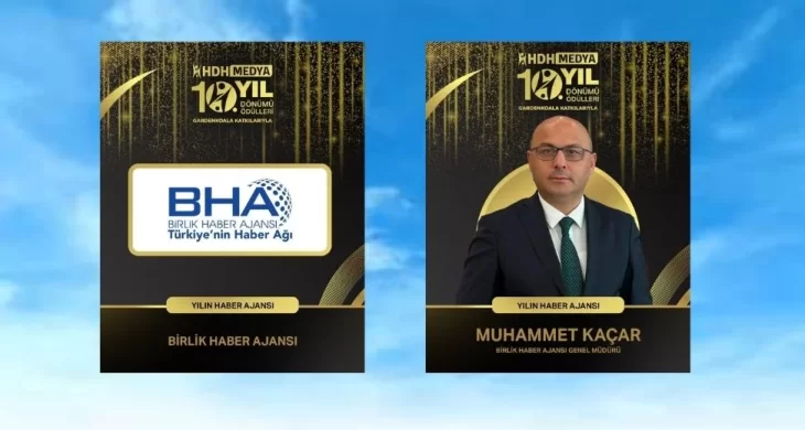 Çukurova’nın Medya Oscarları belli oldu: BHA’ya “Yılın Haber Ajansı” ödülü