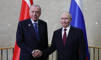 Cumhurbaşkanı Erdoğan, Rusya Devlet Başkanı Putin ile bir araya geldi