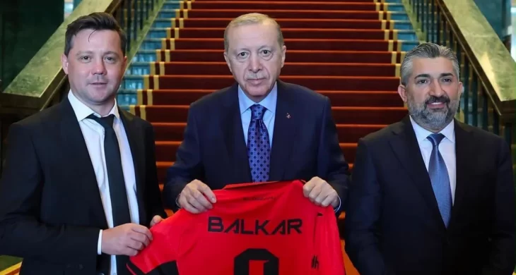 Cumhurbaşkanı Erdoğan’dan Süper Lig’e çıkan Arca Çorum FK’ya özel kabul
