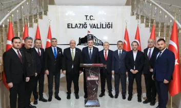 Cumhurbaşkanı Yardımcısı Cevdet Yılmaz Elazığ’da