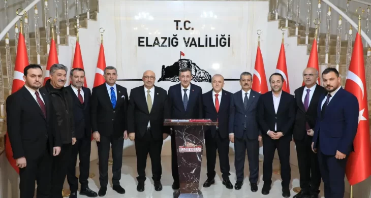 Cumhurbaşkanı Yardımcısı Cevdet Yılmaz Elazığ’da