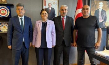 TDGF heyetinden TBMM İnsan Hakları Komisyonu Başkanı Derya Yanık’a ziyaret