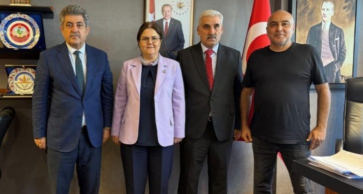 TDGF heyetinden TBMM İnsan Hakları Komisyonu Başkanı Derya Yanık’a ziyaret