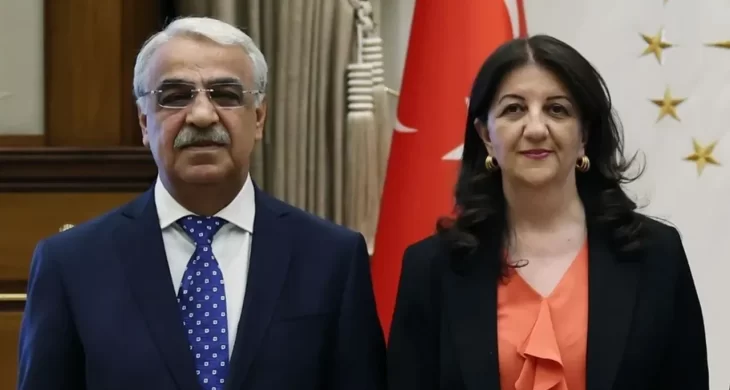 DEM Parti heyetinden Bahçeli’ye ziyaret