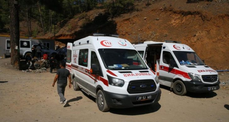 Denizli’de maden ocağında göçük: 2 işçiyi kurtarma çalışmaları sürüyor