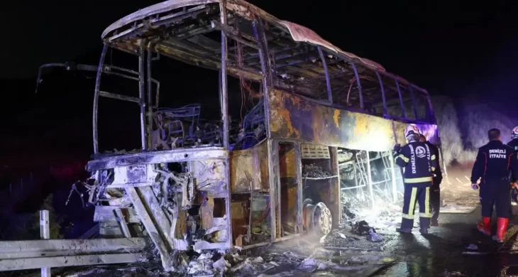 Denizli’de yolcu otobüsünde korkunç kaza: 8 ölü, 33 yaralı