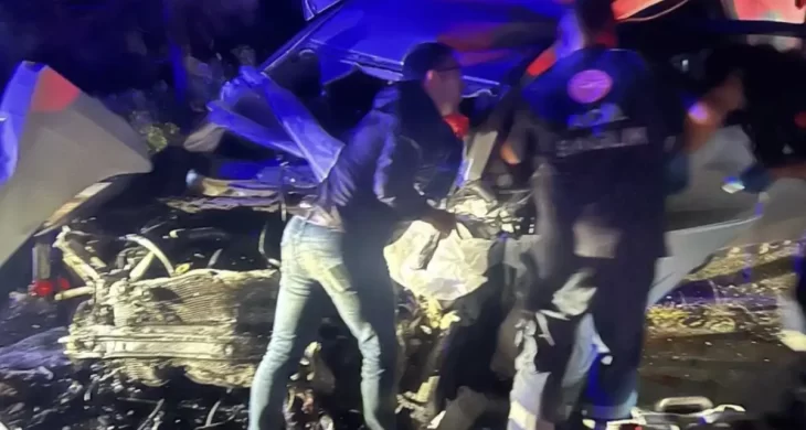Dereboğazı yolunda 7 araç çarpıştı, 4 ölü, 11 yaralı!