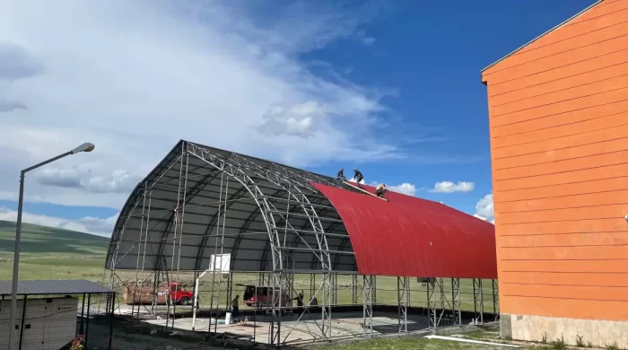 Digor Türk Telekom YBO’nun spor tesisi yenileniyor