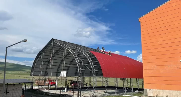 Digor Türk Telekom YBO’nun spor tesisi yenileniyor