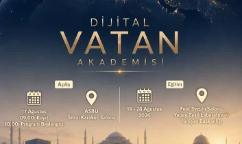 Dijital Vatan Akademisi 17 Ağustos’ta başlıyor