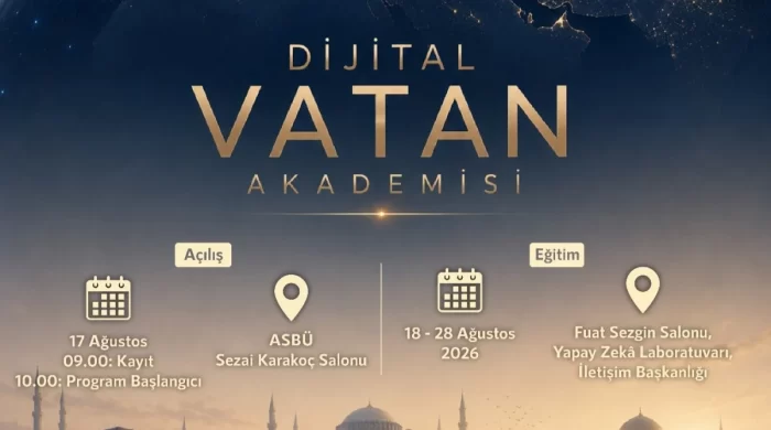 Dijital Vatan Akademisi 17 Ağustos’ta başlıyor