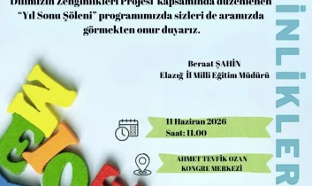 Dilimizin zenginlikleri projesi’nde yıl sonu şöleni düzenlenecek