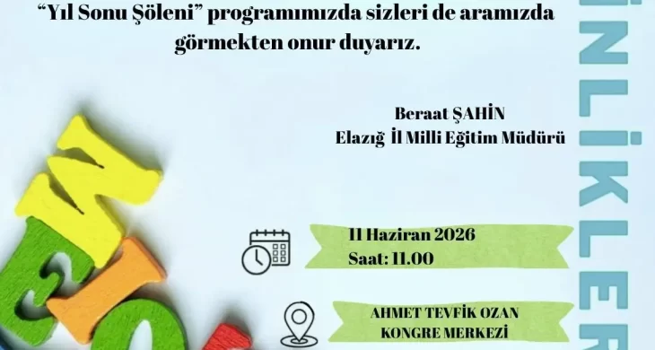 Dilimizin zenginlikleri projesi’nde yıl sonu şöleni düzenlenecek