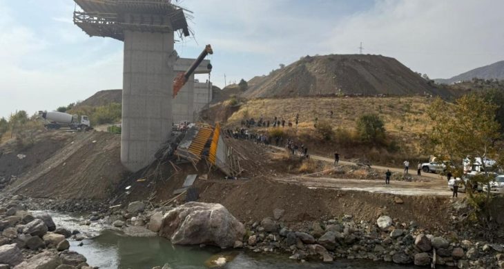 Diyarbakır’da köprü inşaatında facia: 3 işçi hayatını kaybetti, 2 yaralı