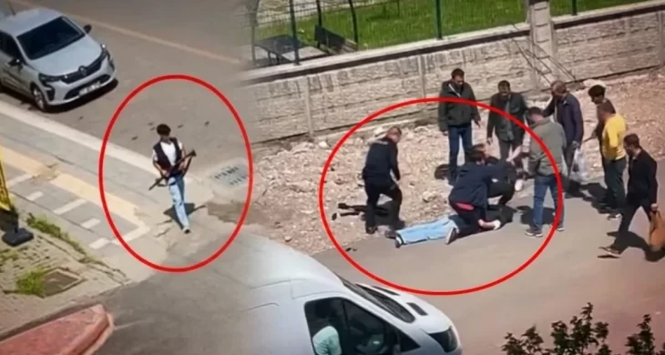 Diyarbakır’da okul önünde pompalı tüfekle ateş açıldı!