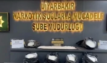 Diyarbakır’da tırda 81 kilo sentetik uyuşturucu yakalandı