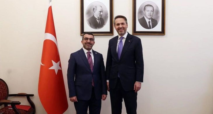 Milletvekili Adem Çalkın’dan Enerji ve Tabii Kaynaklar Bakanı’na ziyaret