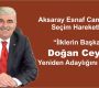 Doğan Ceylan Yeniden Adaylığını Açıkladı