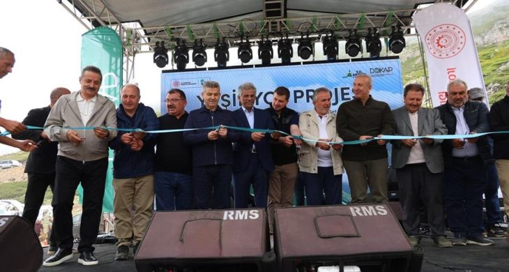 Artvin ilinde hayata geçirilen projenin açılış töreni gerçekleştirildi