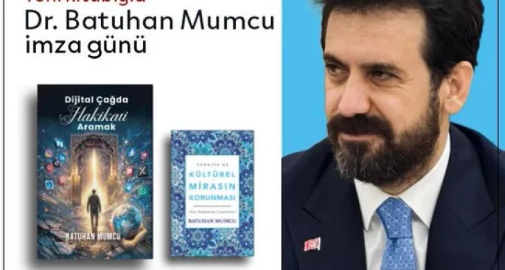 Bakan Yardımcısı Mumcu’dan Ankara Kitap Fuarı’nda imza günü daveti