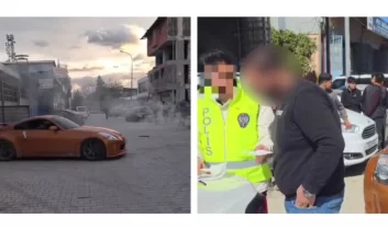 Drift yapan sürücüye ağır yaptırım
