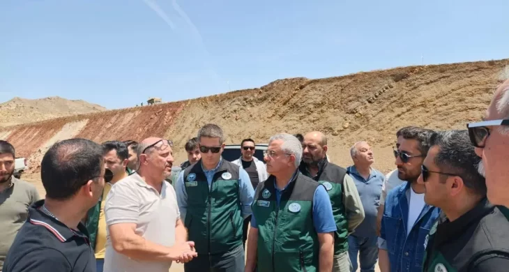 DSİ 24. Bölge Müdürlüğü Heyeti Iğdır’daki yatırımları yerinde inceledi