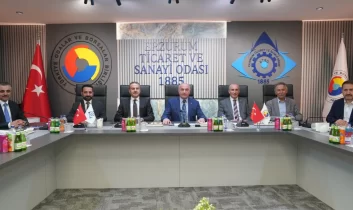 Duhok Ticaret ve Sanayi Odası ile IKBY heyetinden ETSO’ya ziyaret