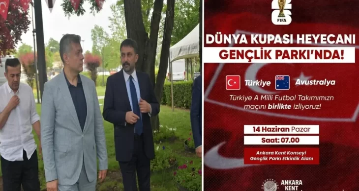 Dünya Kupası heyecanı Ankara Kent Konseyi’nde!
