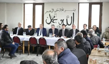 Durançam göleti için kamulaştırma ve iskân bilgilendirme toplantısı düzenlendi