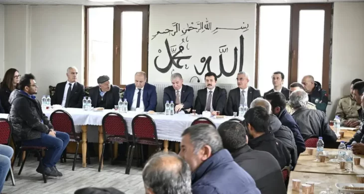Durançam göleti için kamulaştırma ve iskân bilgilendirme toplantısı düzenlendi