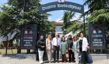 Düzce Belediyesi Meslek Edindirme Kursları (BELMEK) “Yıl Sonu Sergisi” düzenlendi
