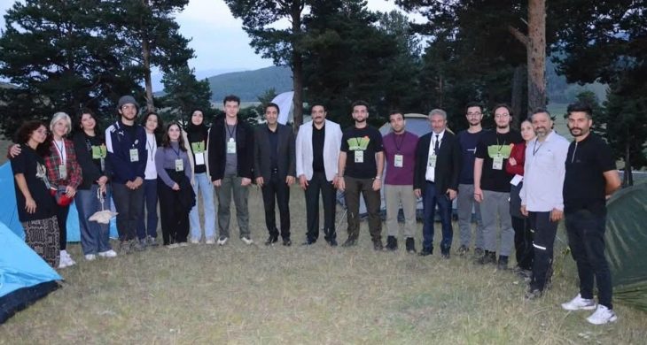 “Yabanla Buluşma Kampı” Sarıkamış Osman Yüce Kayak Merkezi’nde başladı