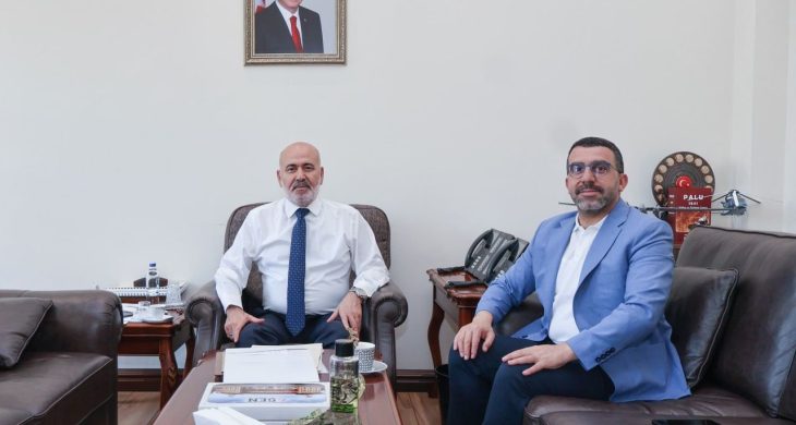 AK Parti Kars Milletvekili Adem Çalkın, İçişleri Bakan Yardımcısı Mehmet Sağlam’ı ziyaret etti